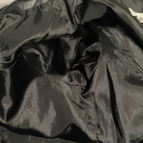 NEW YORK & CO Black Faux Leather Jacket - Picture 11 of 12